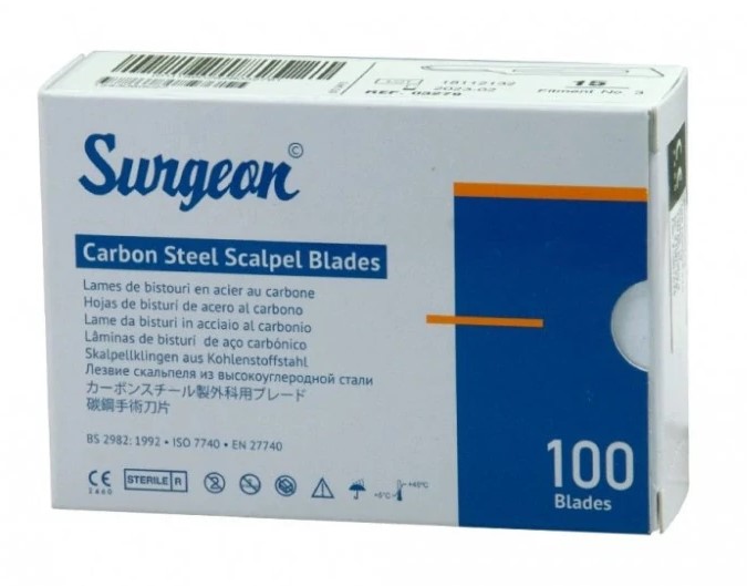 Čepelky skalpelové Surgeon 21