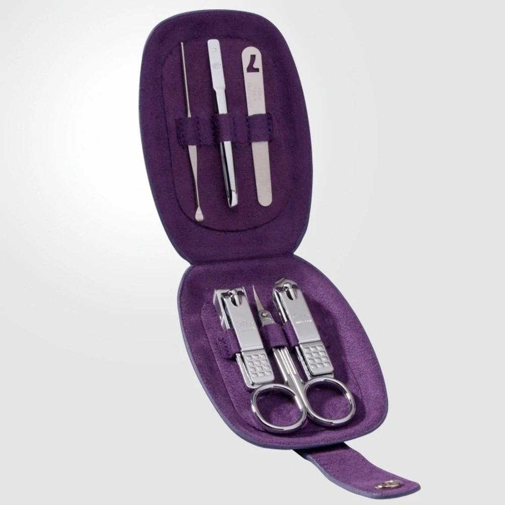 Manikúrní set violet (6 nástrojů)