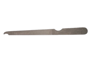 Pilník kovový sekaný oboustranný 15 cm