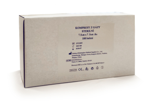 Kompresy sterilní gázové 7.5x7.5 (100x2)