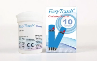 Proužky na cholesterol EasyTouch